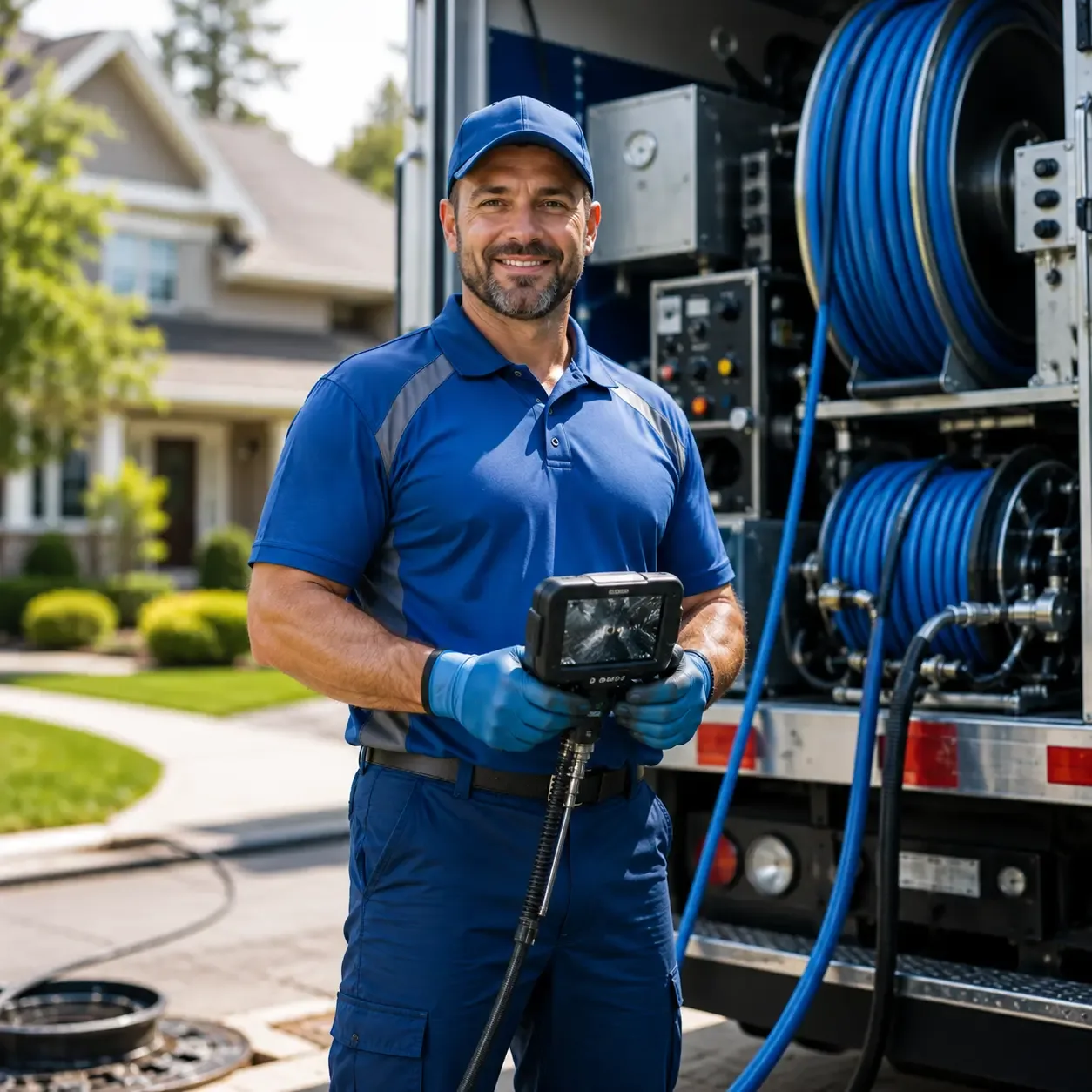 Local outdoor drain cleaning specialists in Hydetown, PA